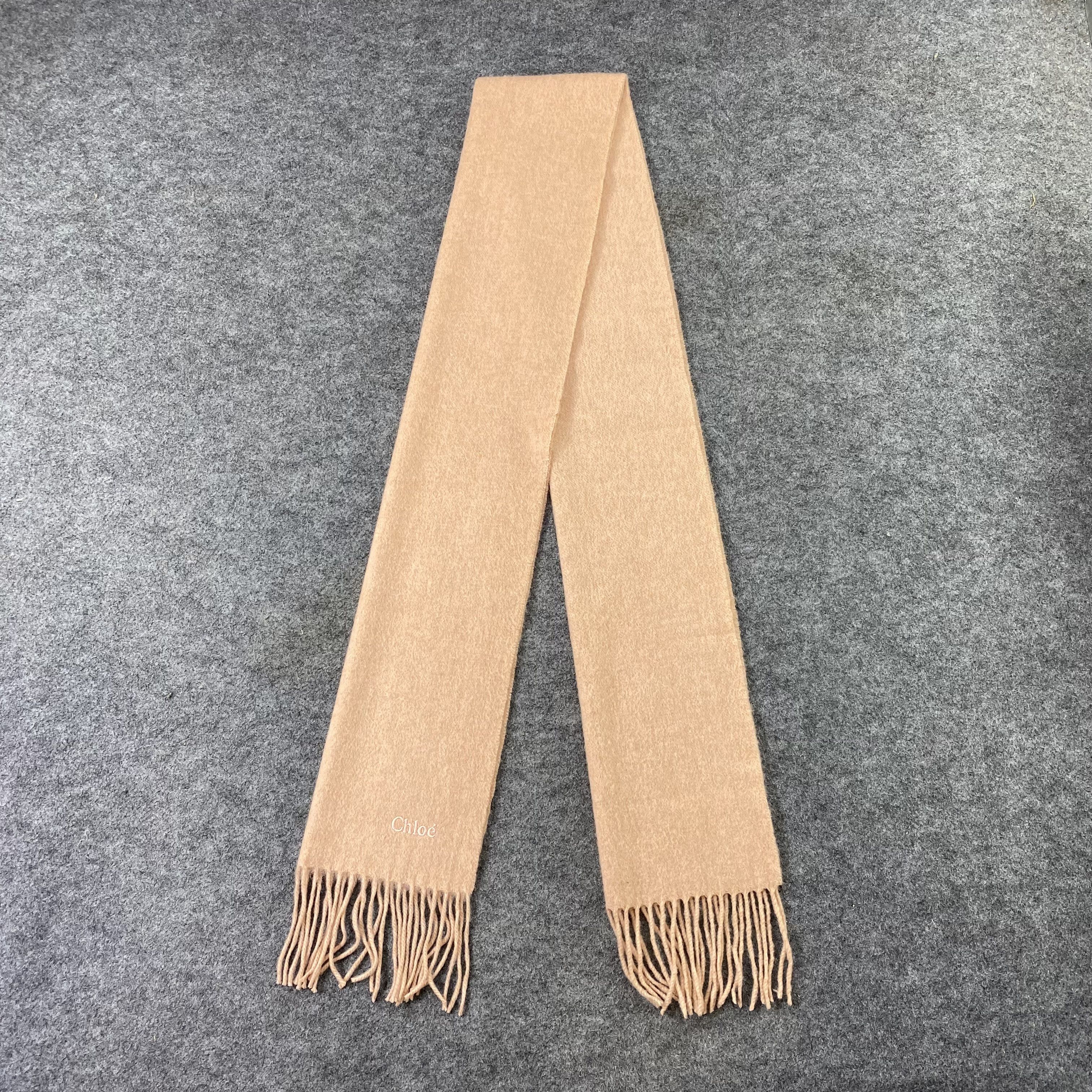Chloe Chloe Cashmere Muffler / Scarf / Neckwear - T1345 Size ONE SIZE - 4 Thumbnail