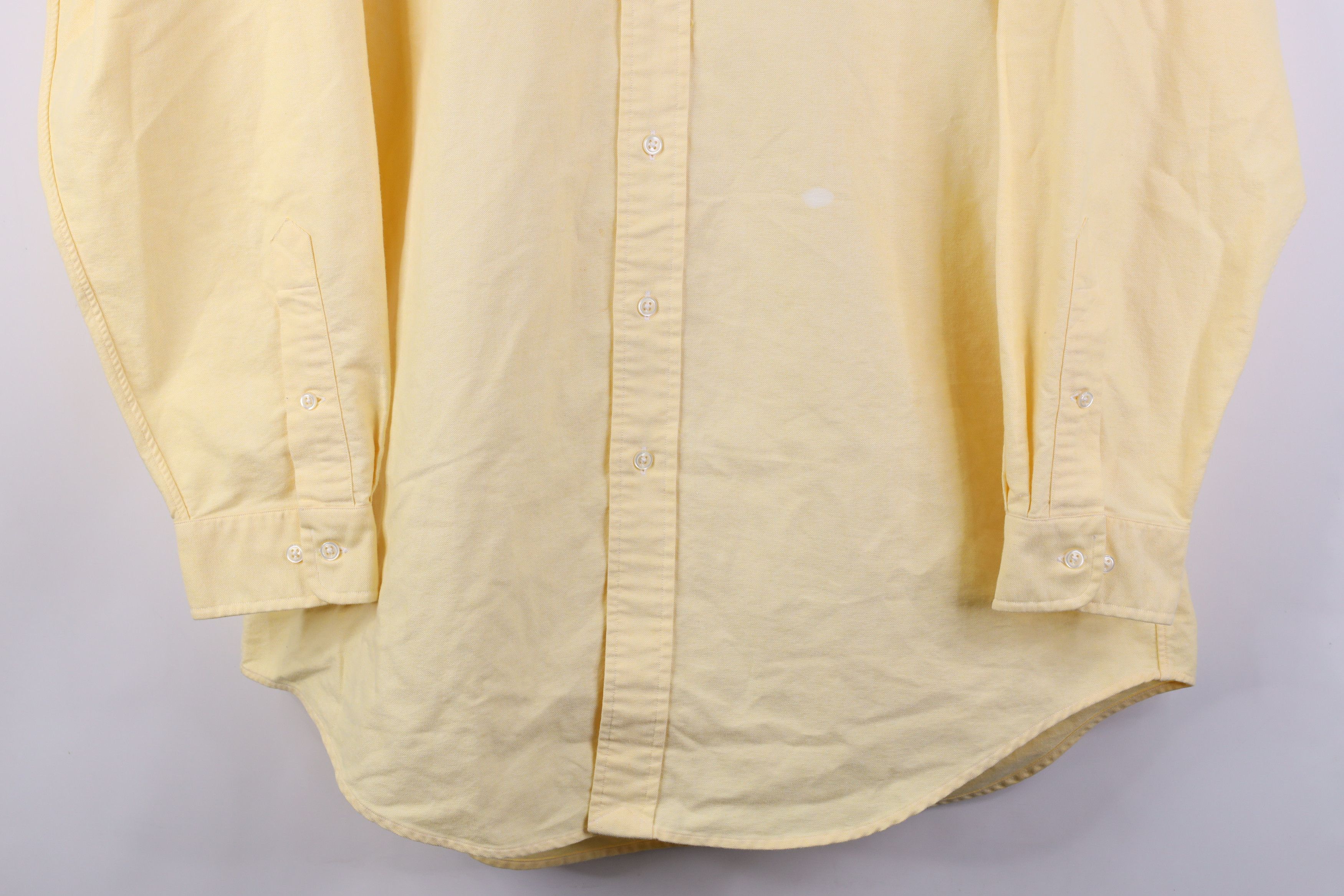 Polo Ralph Lauren Vintage 90s Ralph Lauren Yarmouth Button Down Shirt Size US L / EU 52-54 / 3 - 3 Thumbnail