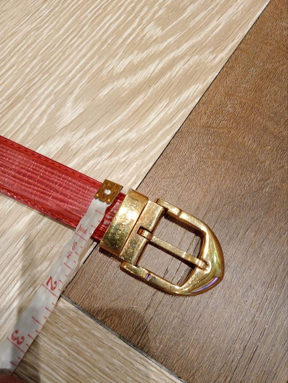 Louis Vuitton LOUIS VUITTON EPI LEATHER BELT Size ONE SIZE - 19 Thumbnail