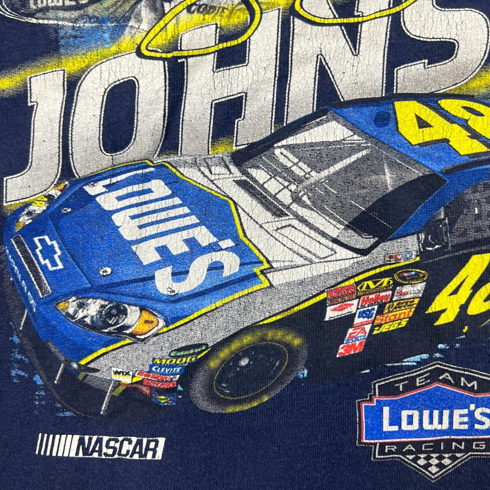 NASCAR × Vintage × Winners Circle VTG 2008 Winners Circle T Shirt Jimmie Johnson NASCAR Tee Size US M / EU 48-50 / 2 - 3 Thumbnail