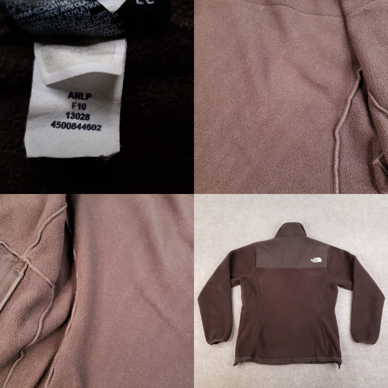 The North Face North Face Denali Jacket Womens Small Brown Fleece Full Zip Outdoors Hiking Size S / US 4 / IT 40 - 8 Thumbnail