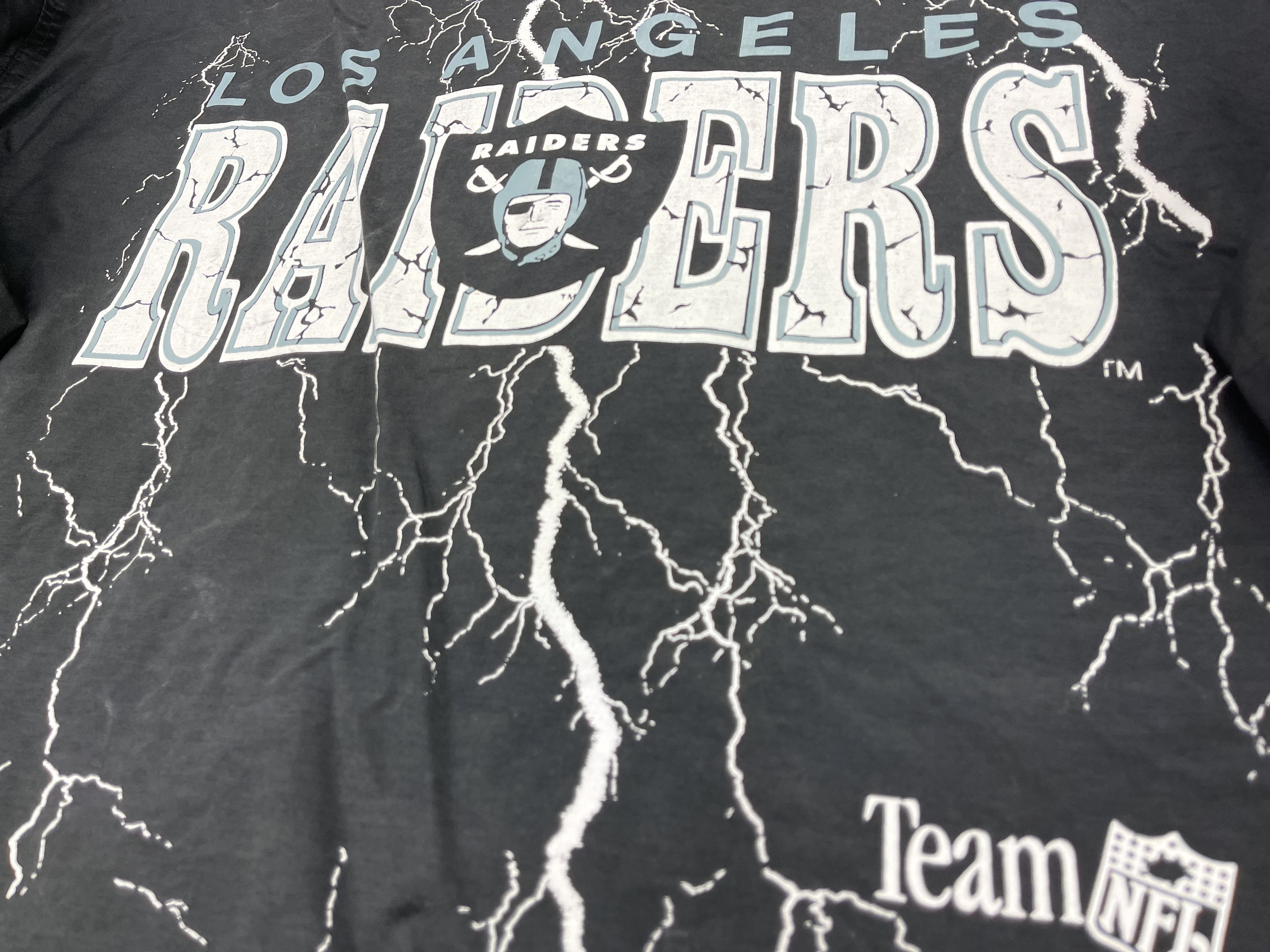 NFL Los Angeles Raiders jacket vintage bomber Oakland Raiders L Size US L / EU 52-54 / 3 - 6 Thumbnail
