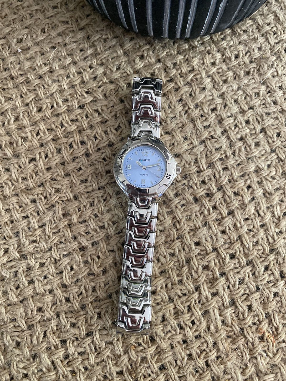 Other VINTAGE QUARTZ MOVT WOMANS STAINLESS STEEL WATCH Size ONE SIZE - 6 Thumbnail