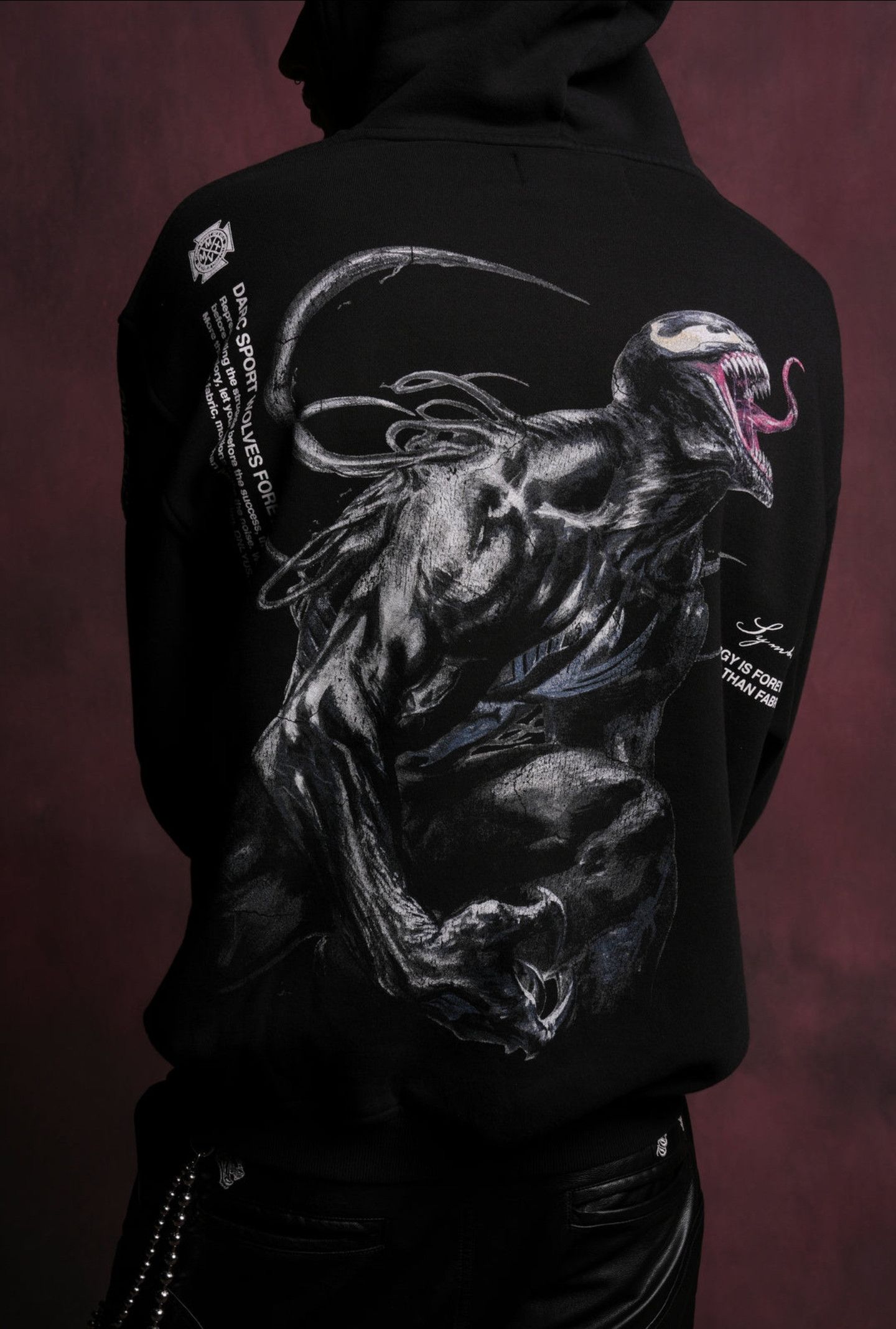 Darc Sport DARC SPORT X SPIDERMAN VENOM "P" HOODIE IN X LARGE Size US XL / EU 56 / 4 - 6 Thumbnail