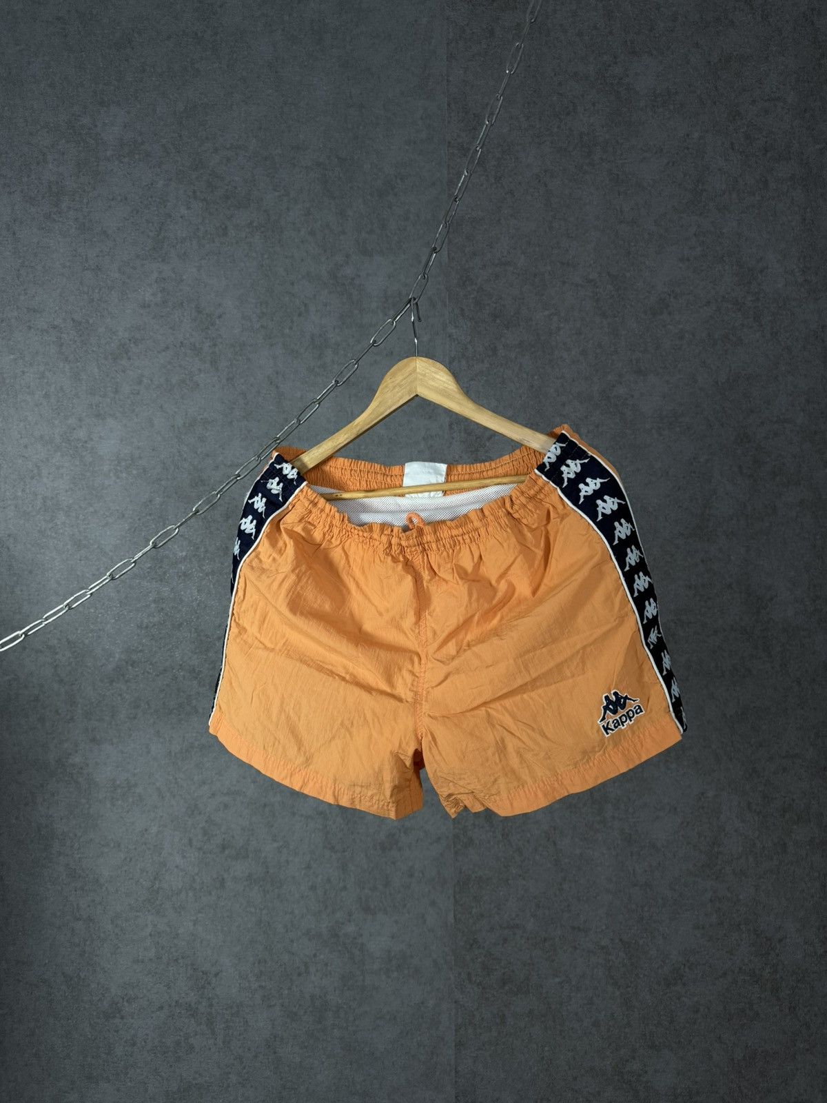 Kappa × Vintage Kappa vintage lampas nylon shorts Size US 34 / EU 50 - 1 Thumbnail