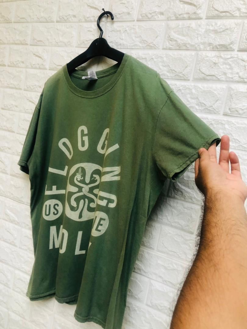 Band Tees × Vintage Vintage Flogging Molly Ska Punk Japn Designer Fashion Style Size US XL / EU 56 / 4 - 3 Thumbnail