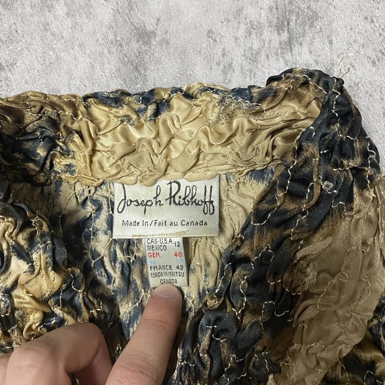 Other Joseph Ribkoff black and gold floral jacket #floraljacket Size M / US 6-8 / IT 42-44 - 3 Thumbnail