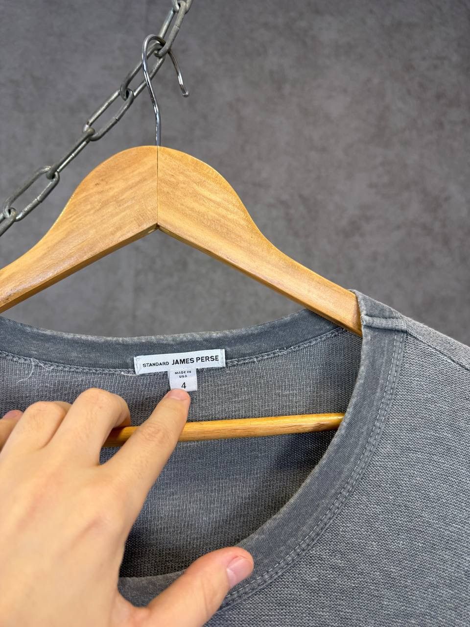 James Perse James Perse luxury designer made in USA sweatshirt Size US XL / EU 56 / 4 - 3 Thumbnail