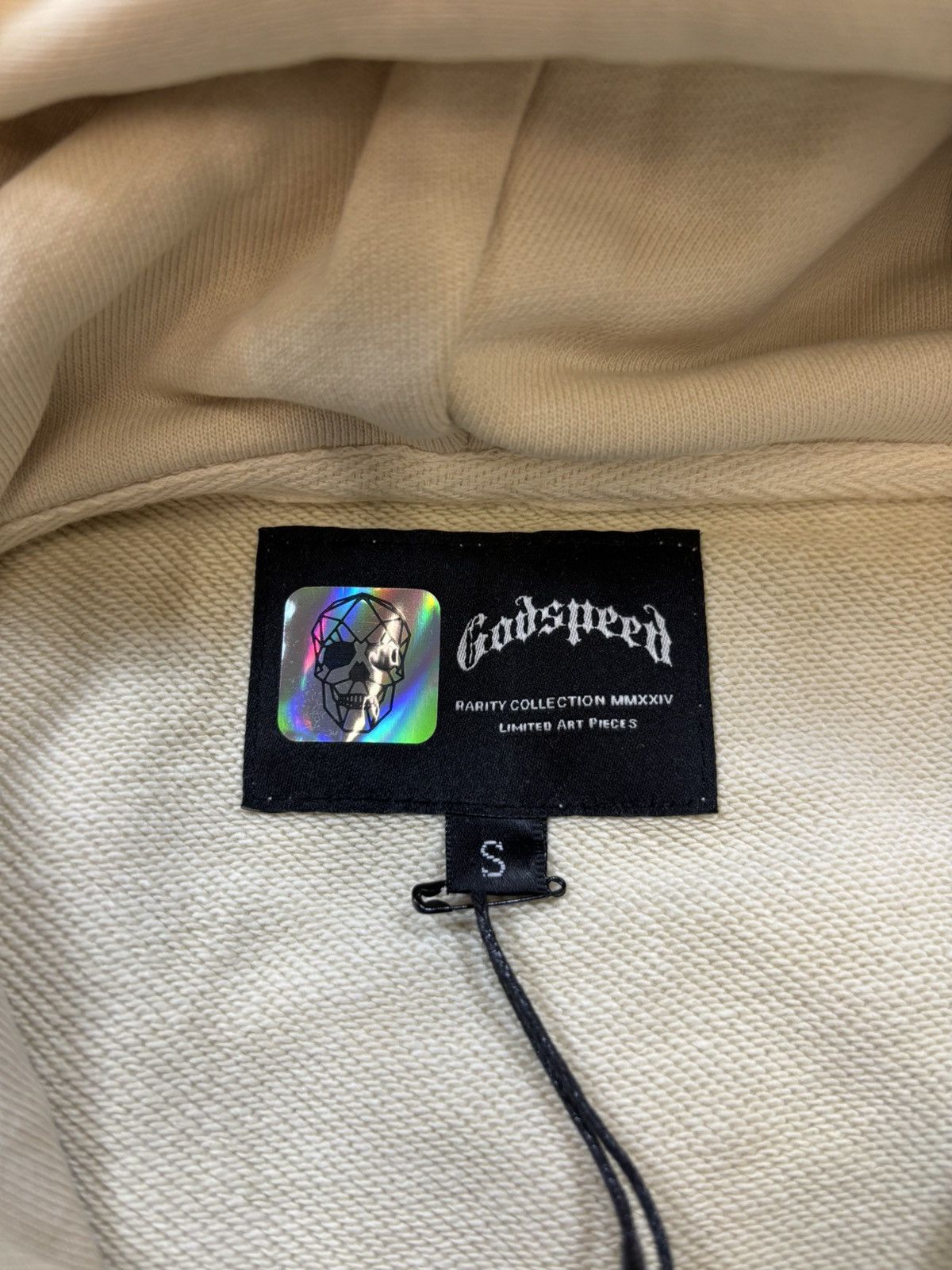 Godspeed Godspeed Lifes a Gamble Hoodie, Bone Size US S / EU 44-46 / 1 - 9 Thumbnail