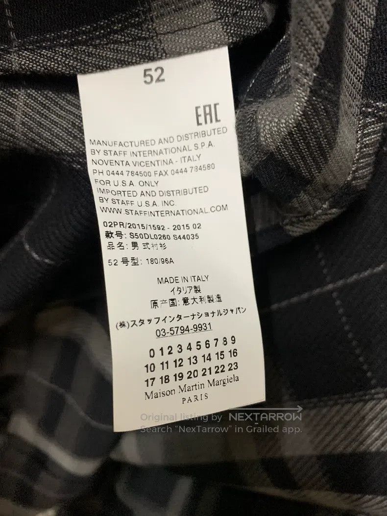 Maison Margiela Maison Margiela Long-sleeved shirt Size US L / EU 52-54 / 3 - 8 Thumbnail