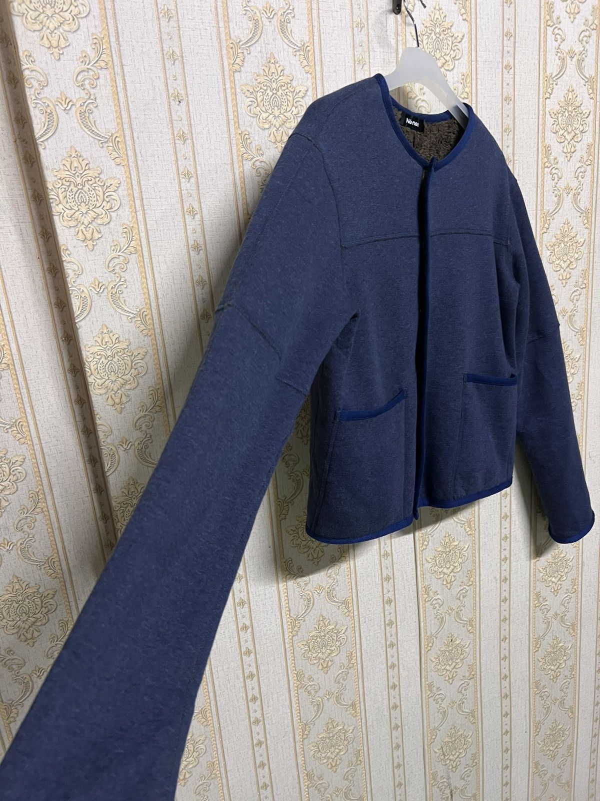 Issey Miyake × Ne-Net Ne-net by Issey Miyake Cropped Soft Pile Lined Jackets Size M / US 6-8 / IT 42-44 - 1 Thumbnail