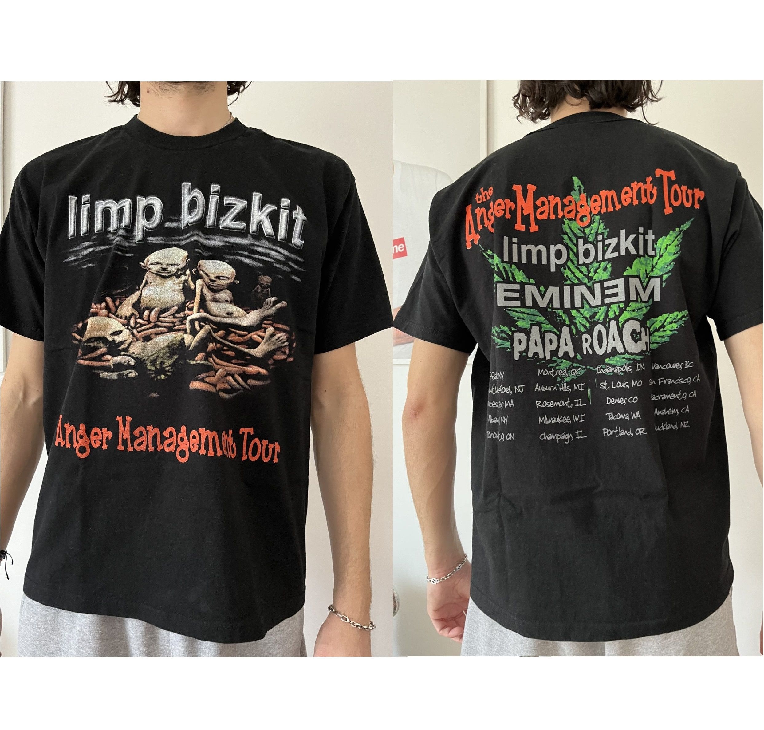 Vintage Vintage Limp Bizkit Anger Management Tour Starfish Eminem | Grailed