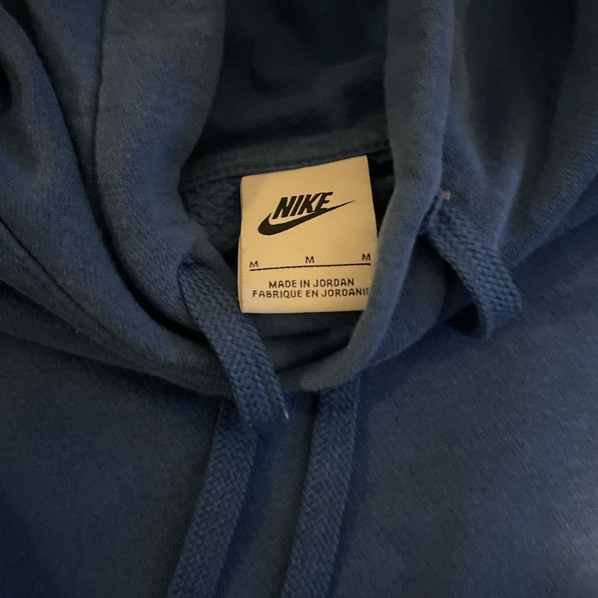 Nike Blue Nike Hoodie Size US M / EU 48-50 / 2 - 2 Thumbnail