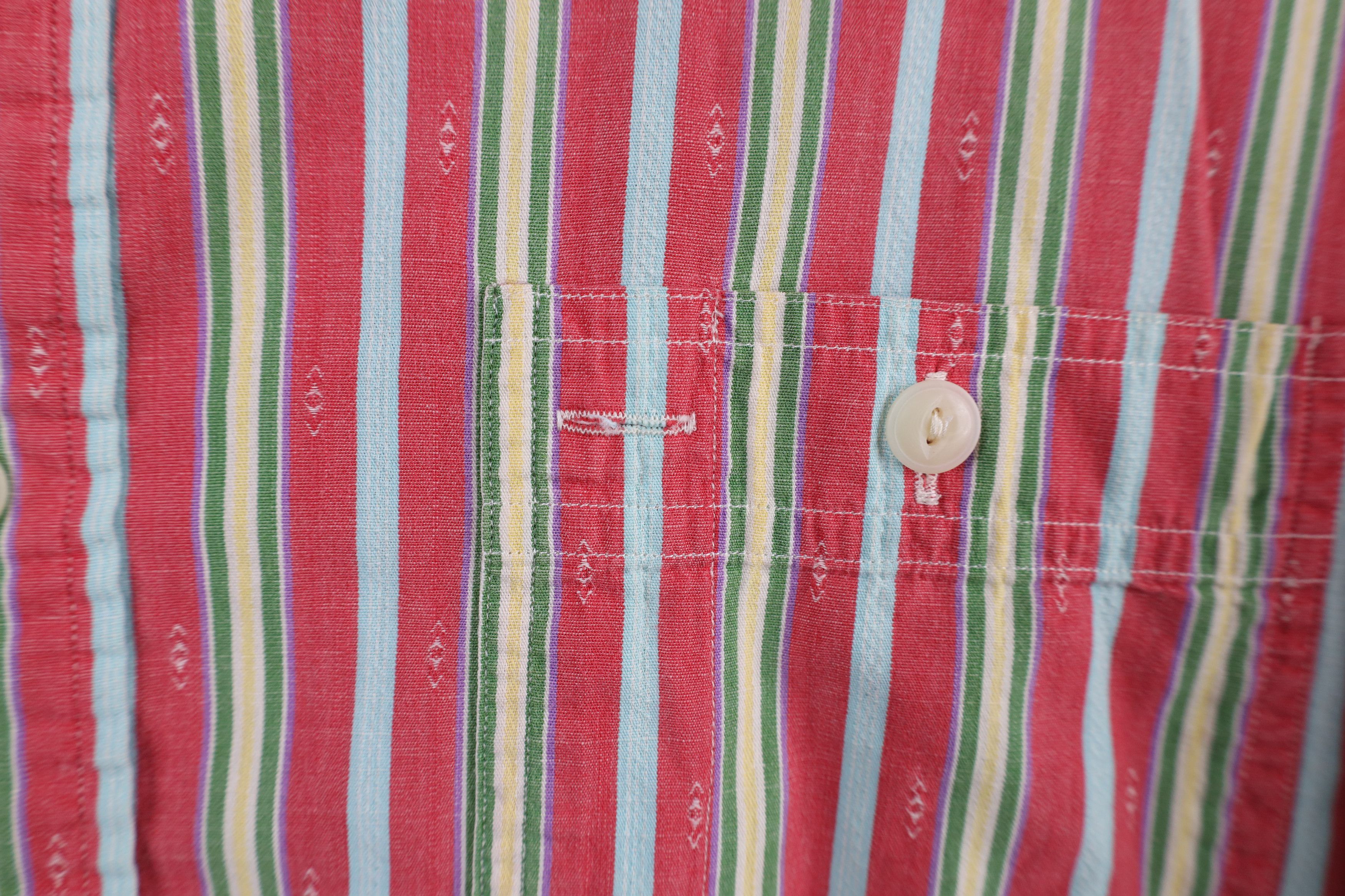 Polo Ralph Lauren Vintage 90s Ralph Lauren Southwestern Striped Button Shirt Size US L / EU 52-54 / 3 - 7 Thumbnail