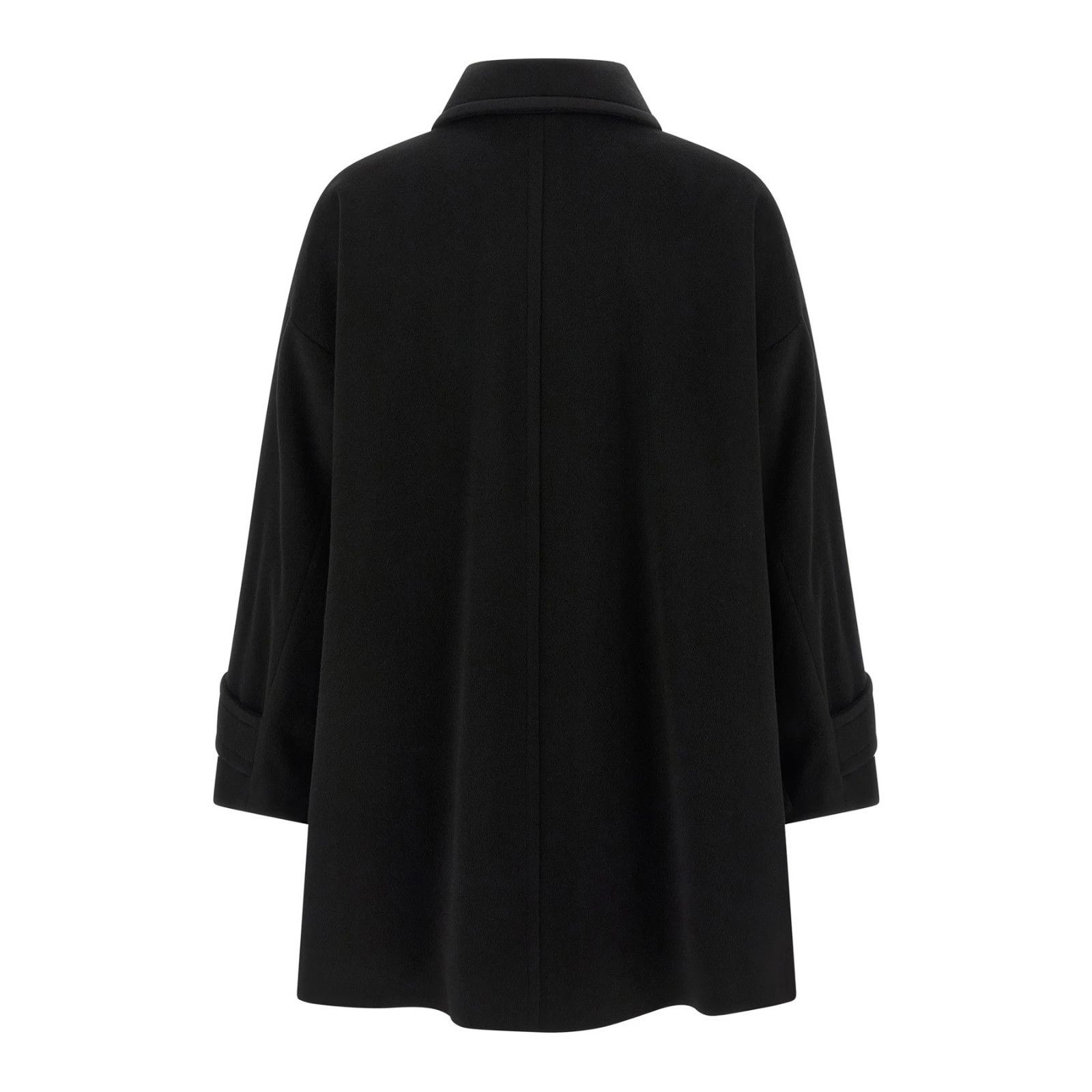 Other ALBERTO BIANI Black Double-Breasted Wool Caban New & Authent Size XS / US 0-2 / IT 36-38 - 2 Thumbnail