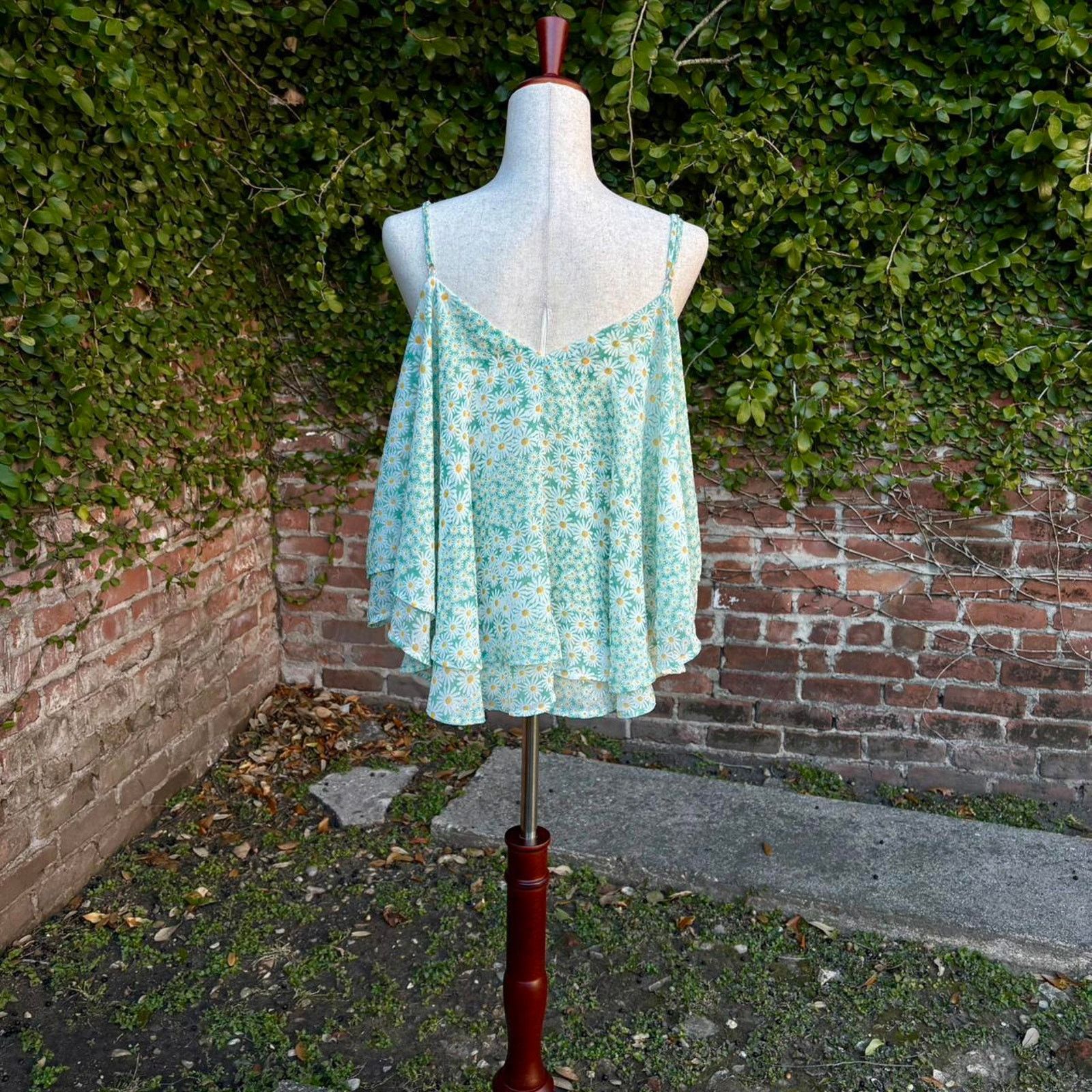 Other Blue daisy print floaty top Size L / US 10 / IT 46 - 4 Thumbnail