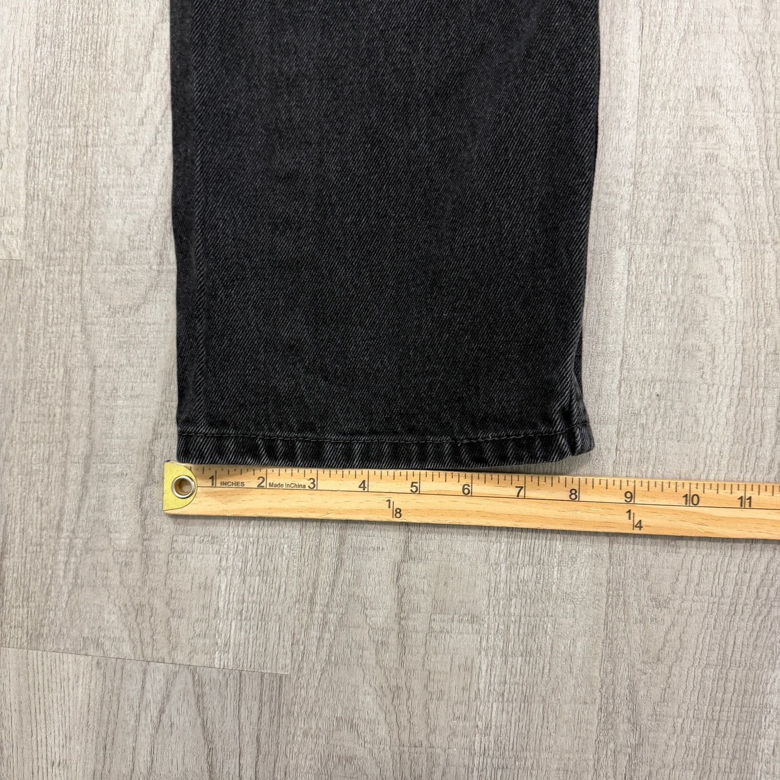 Levi's Levis 505 Regular Fit Jeans Men's 36x34 Black Western Size US 36 / EU 52 - 9 Thumbnail