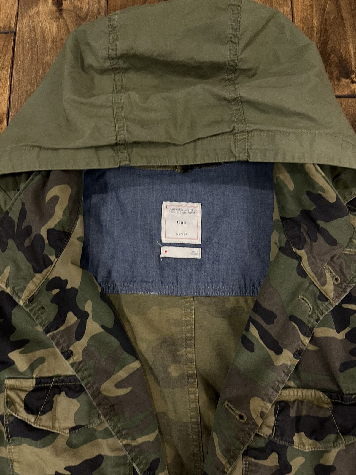 Gap Vintage Gap Military Field Jacket Size US M / EU 48-50 / 2 - 9 Thumbnail