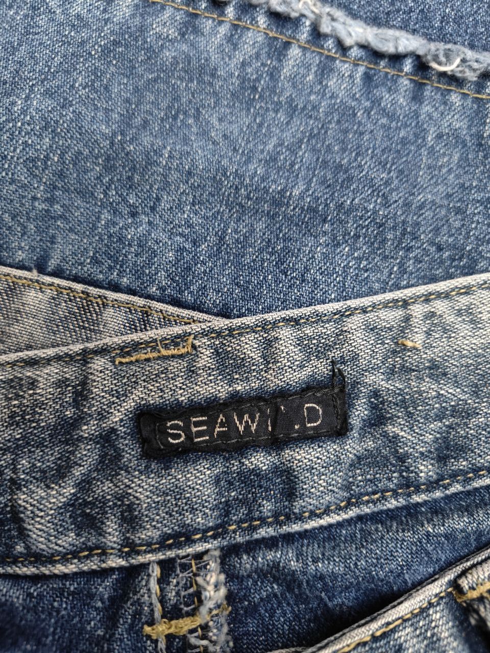 Japanese Brand Japanese Seawind Reconstructed Flare Denim Size 25" / US 0 / IT 36 - 9 Thumbnail