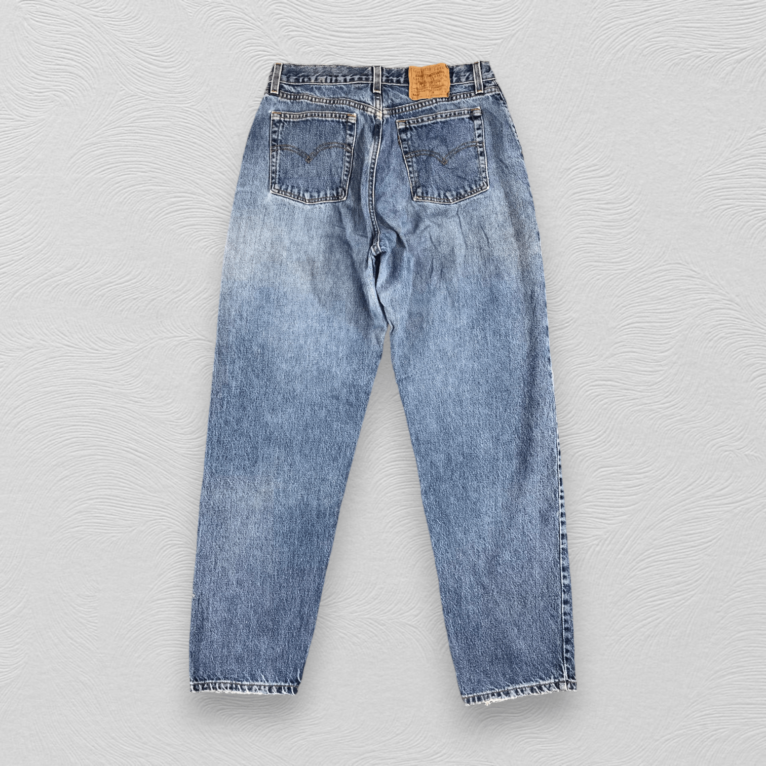 Levi's Vintage 90s Levi's 560 Jeans Faded Blue Denim KJ180A Size US 32 / EU 48 - 2 Thumbnail