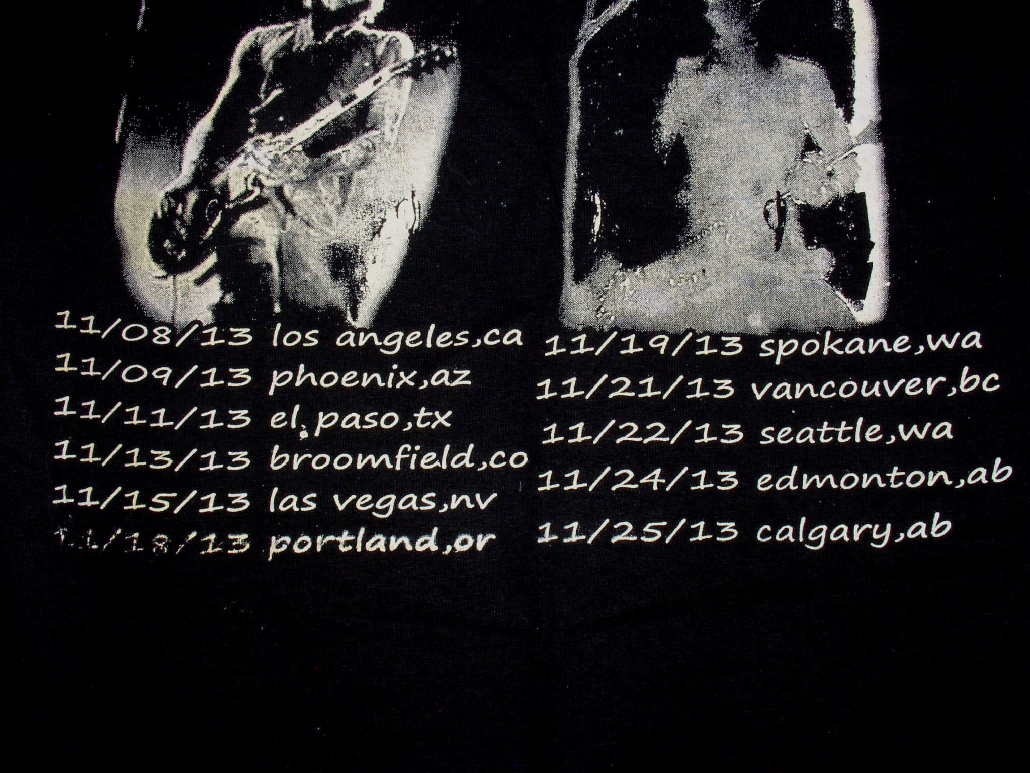 Band Tees Nine Inch Nails Concert Tour T Shirt 2013 Live Tension Size US M / EU 48-50 / 2 - 5 Thumbnail