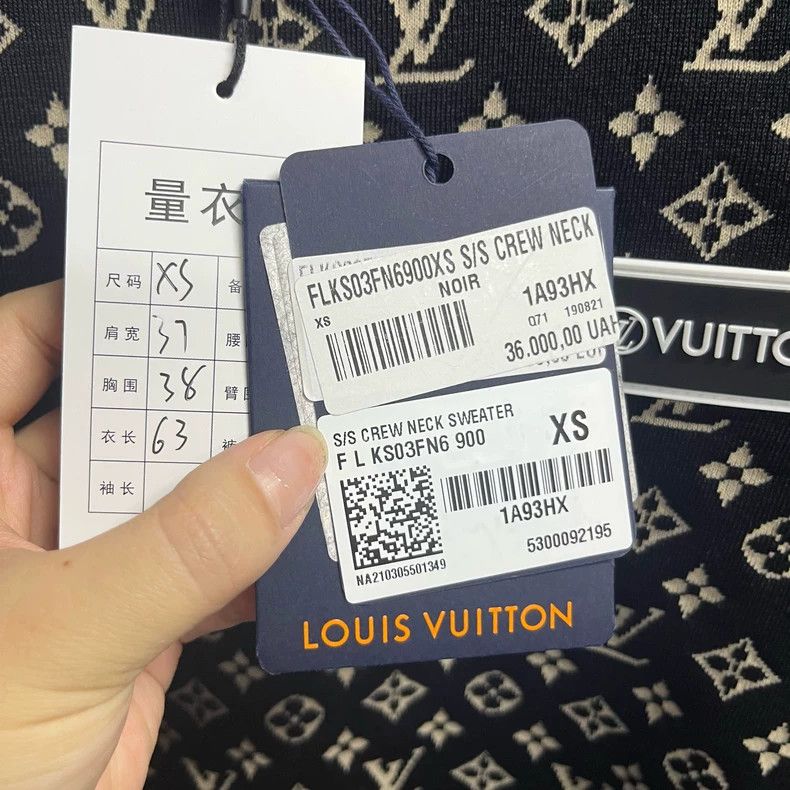 Louis Vuitton Louis Vuitton Black Capsule Series Knitted Jacquard Crew N Size XS / US 0-2 / IT 36-38 - 2 Thumbnail