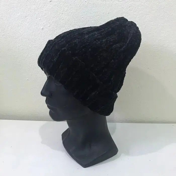 Japanese Brand × Vintage Japanese Brand Plain Beanie Hat Size ONE SIZE - 2 Thumbnail