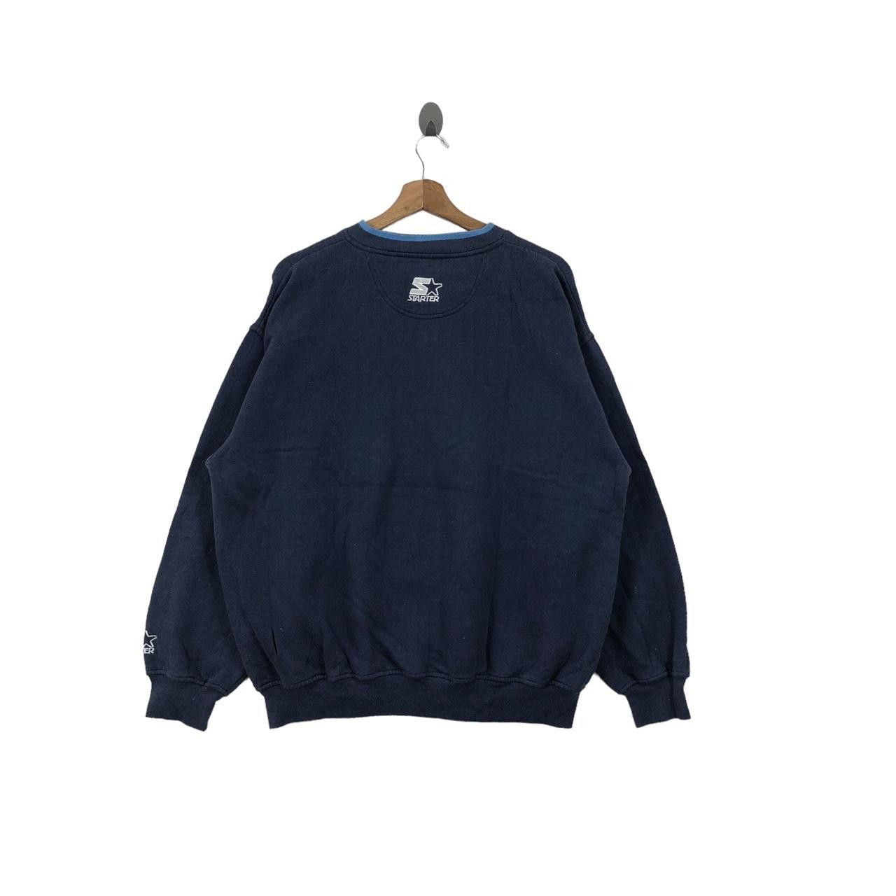 Starter Vintage STARTER CAROLINA TAR HEELS Collegiate Sweatshirt Size L / US 10 / IT 46 - 2 Thumbnail