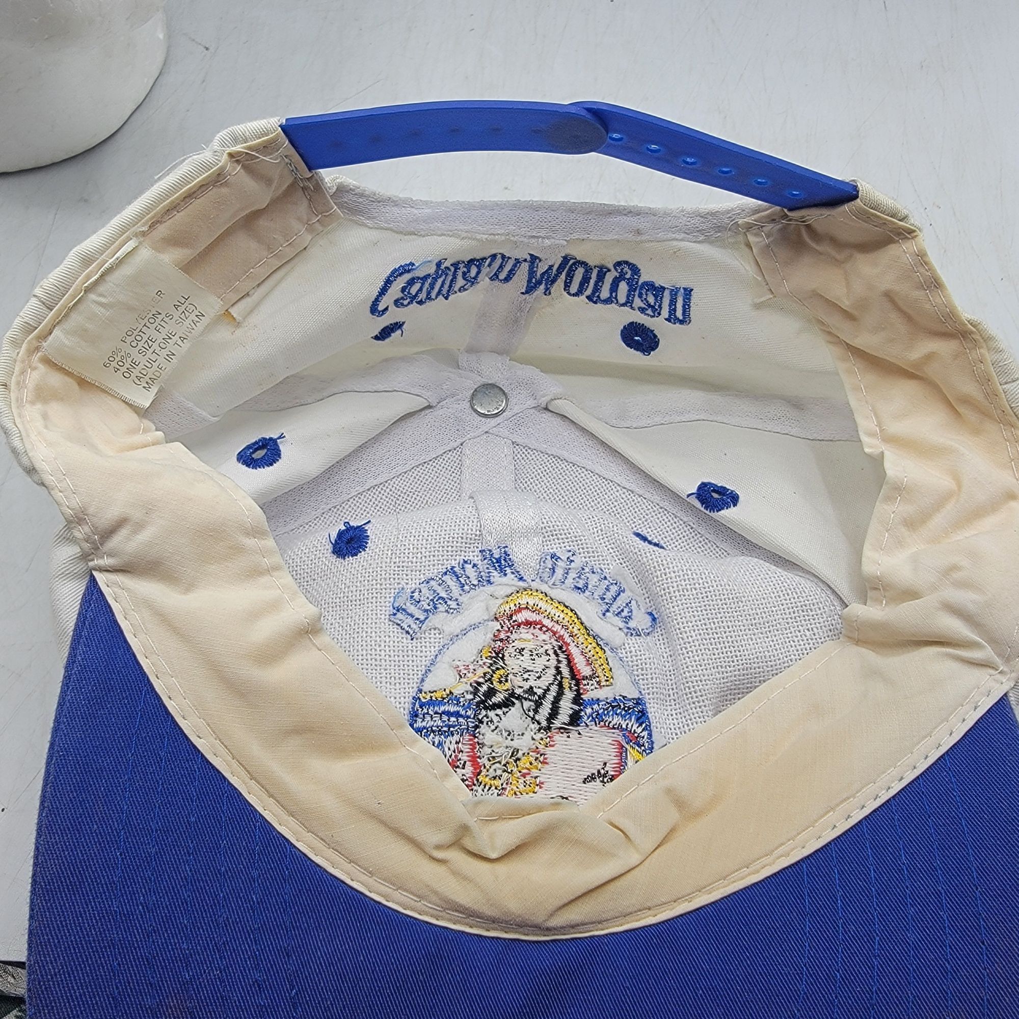 Other Captain Morgan Original Spiced Rum Snapback Hat Adults White Size ONE SIZE - 7 Thumbnail