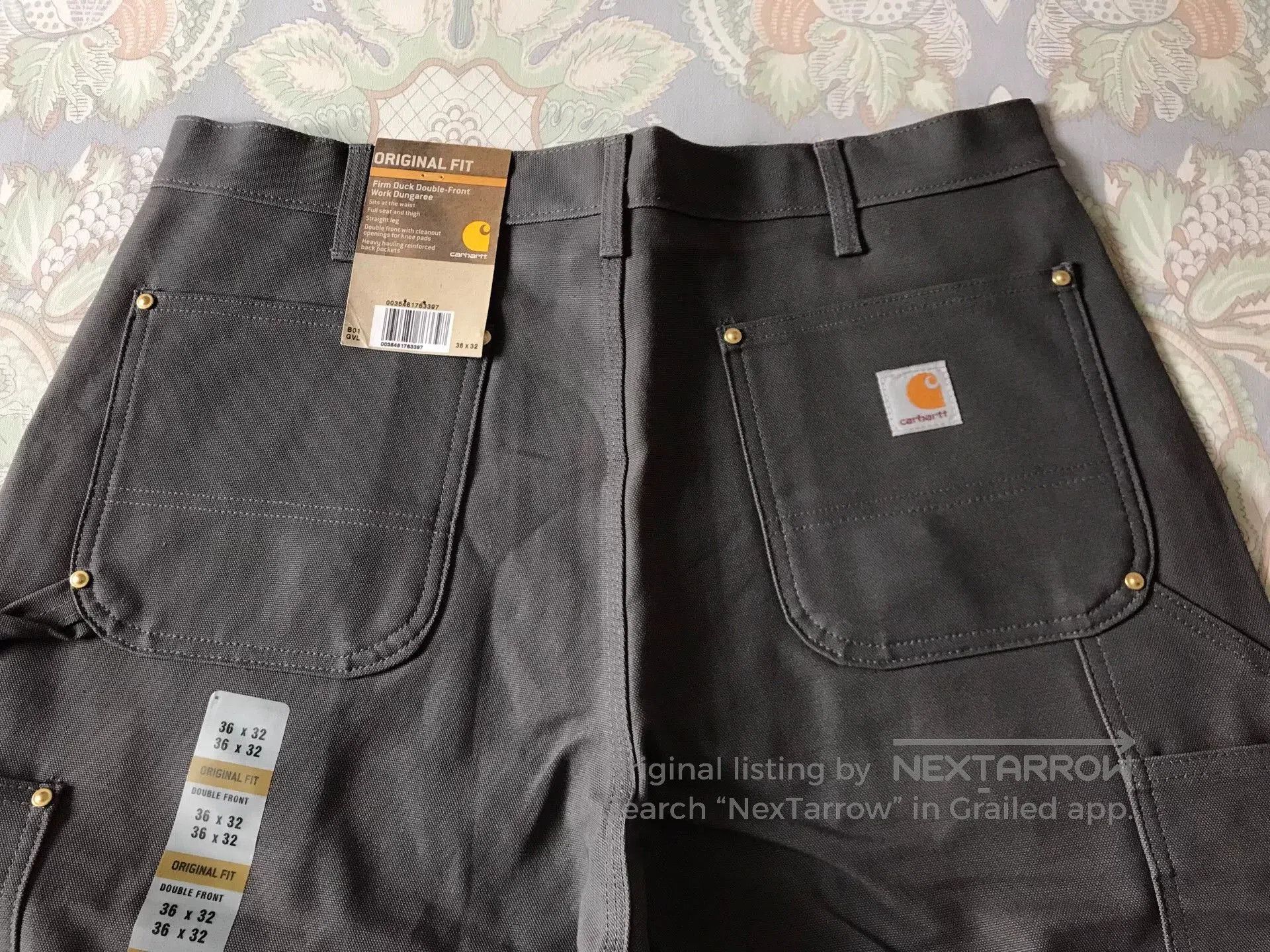 Carhartt Carhartt B01 125th Anniversary Canvas Work Pants. Size US 36 / EU 52 - 5 Thumbnail
