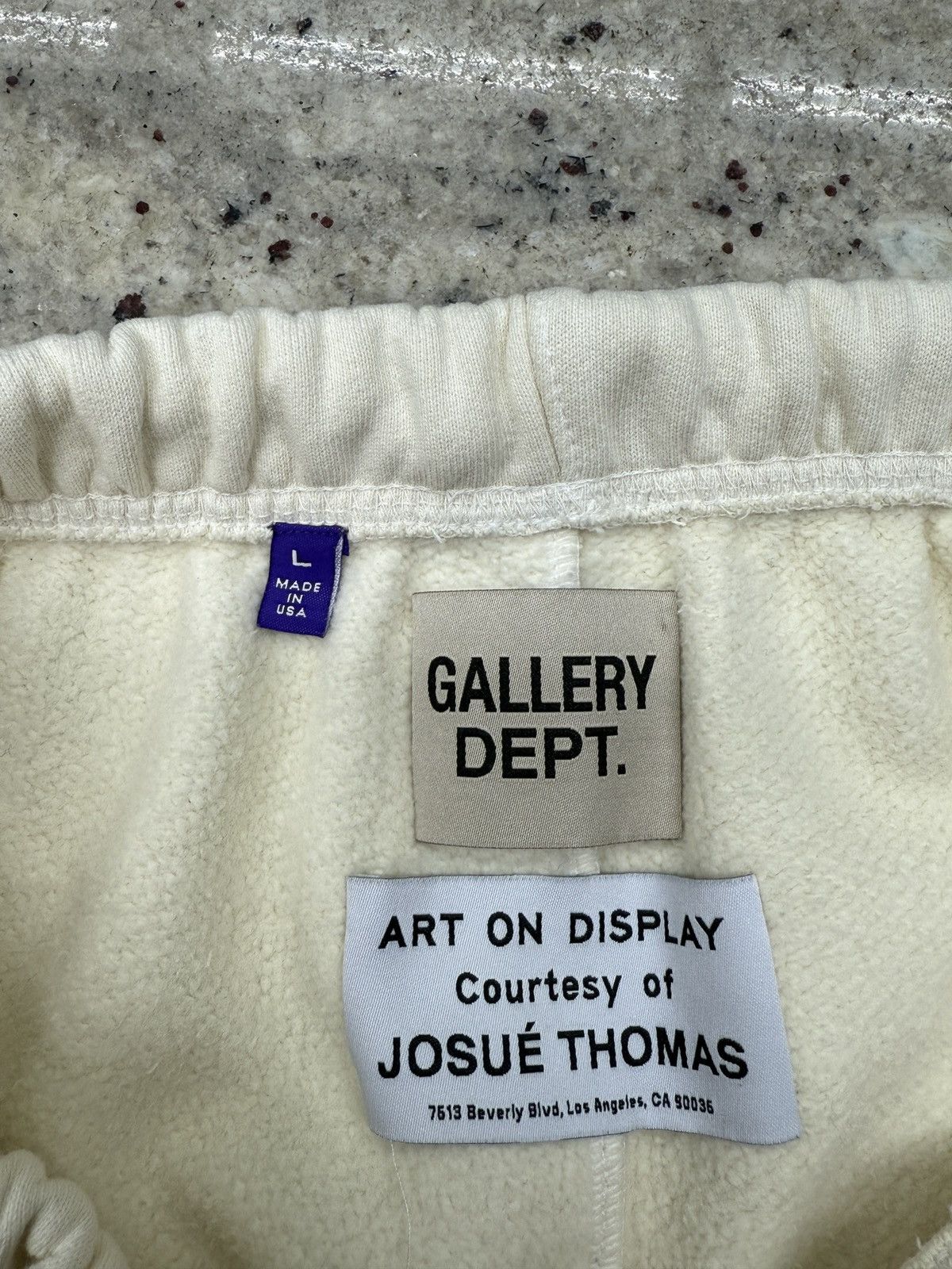 Gallery Dept. Gallery Dept Cream Flare Pants Size US 33 - 8 Thumbnail