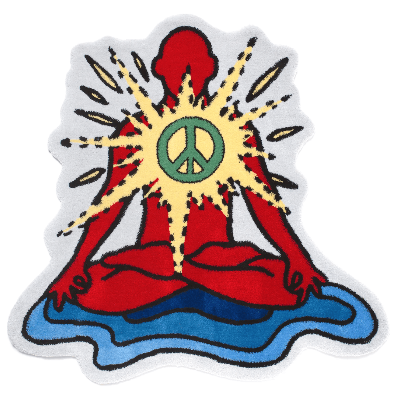 image of Market 4Ft. Lotus Position Rug (Deadstock), Men's