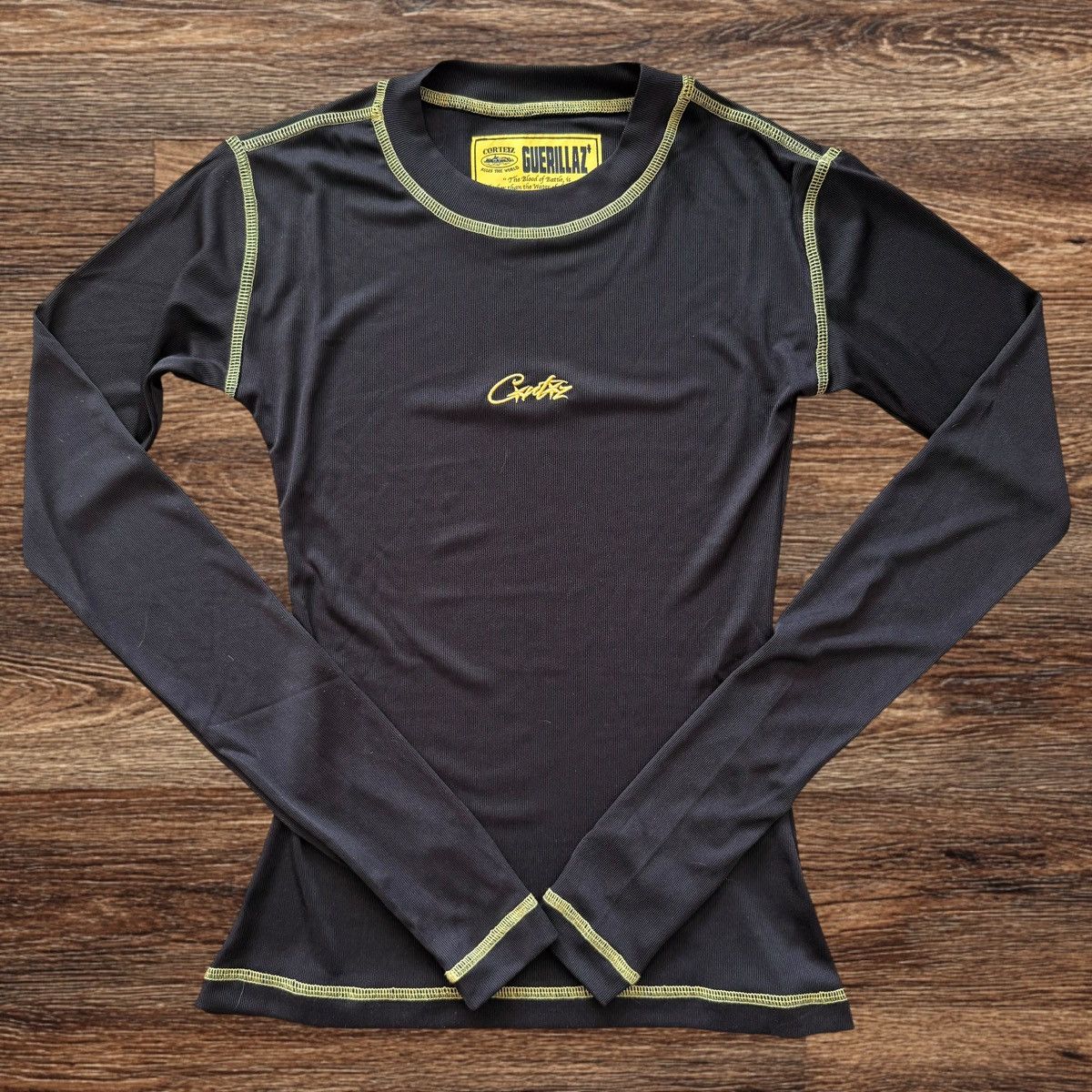 Corteiz Corteiz Women’s Mesh Longsleeve (Black) – Size S Size S / US 4 / IT 40 - 1 Thumbnail