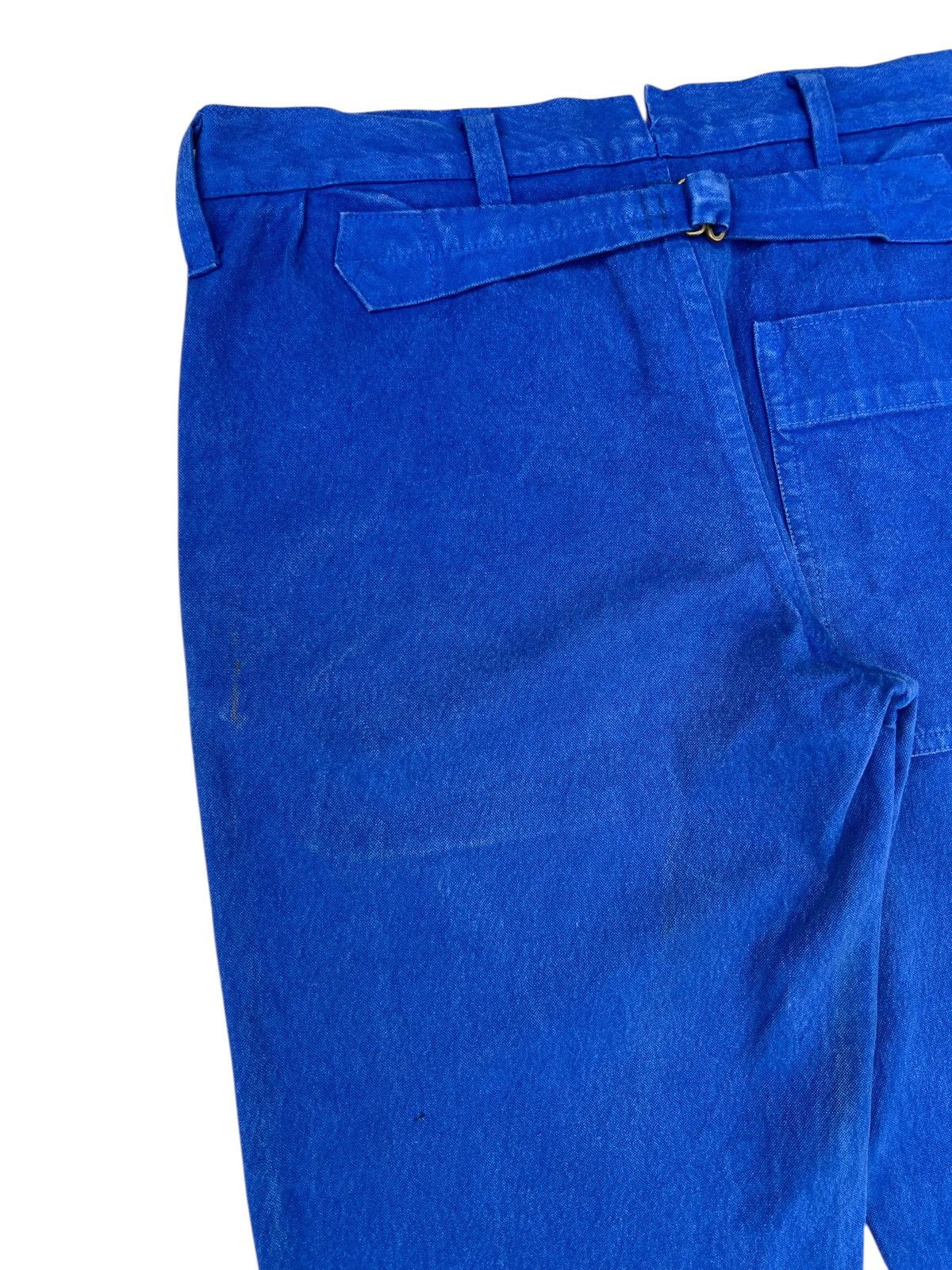 Schlussel Dejeuner Japan French Indigo Work Pant Trouser Cinch Back Size US 30 / EU 46 - 15 Thumbnail