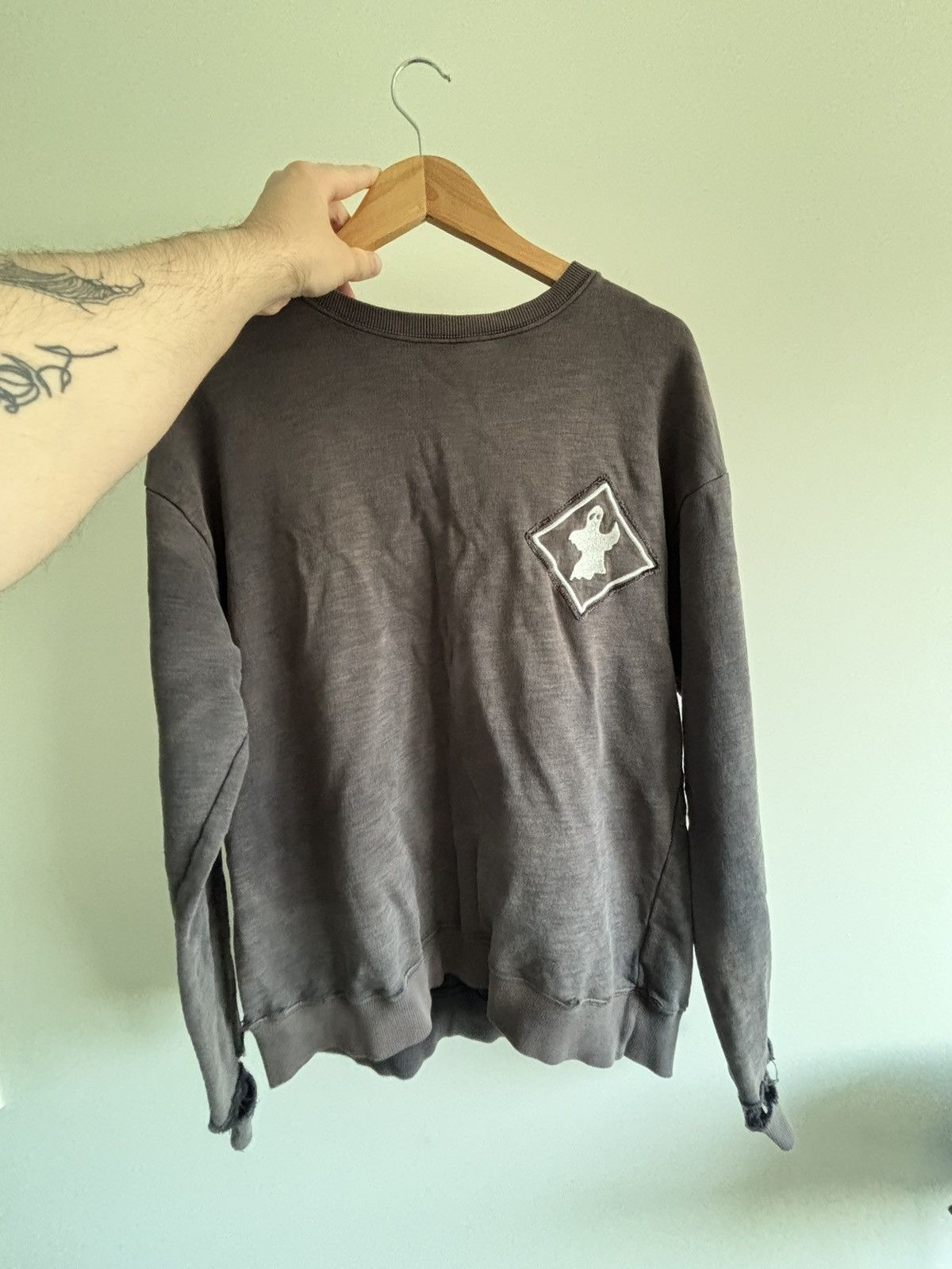 Ksubi × Vintage Destroyed Ksubi ‘Baddies’ Sweater Size US M / EU 48-50 / 2 - 1 Thumbnail