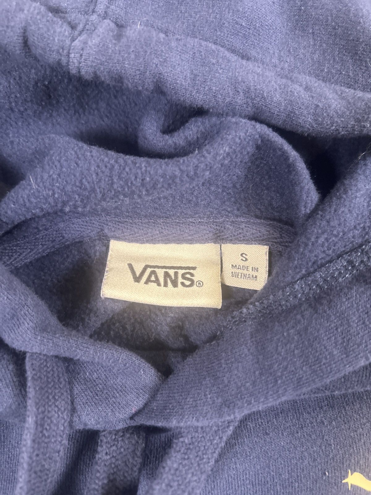 Vans Vans Men’s Hoodie Size S Navy Blue Skeleton Rose Graphic0072 Size US S / EU 44-46 / 1 - 3 Thumbnail
