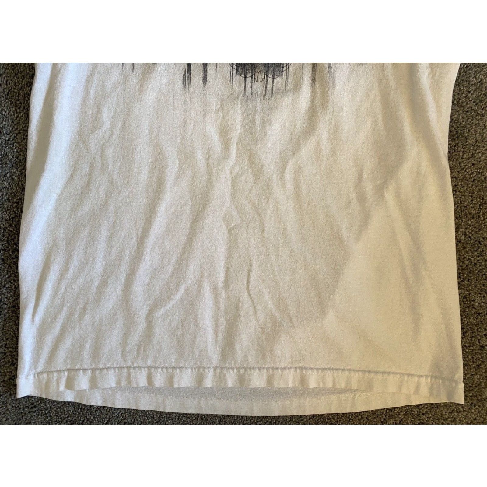 Doublet VINTAGE Hot Leathers T-Shirt White Large Sports Skulls 2007 Men Short Sleeve Mens Regular Size L Size US L / EU 52-54 / 3 - 7 Thumbnail