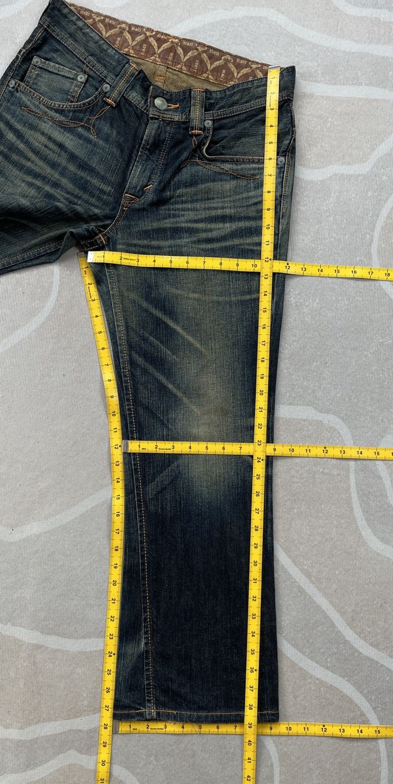 Edwin × Japanese Brand Edwin 431 XVS Jeans (LG158) Size US 30 / EU 46 - 20 Thumbnail