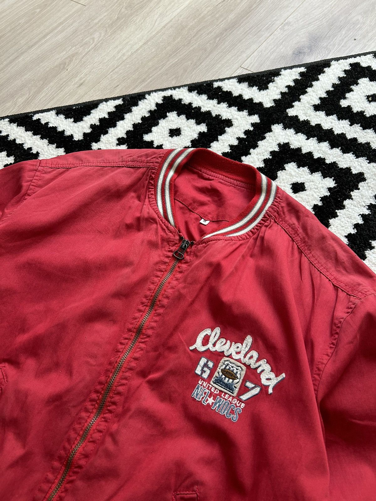 NFL × Vintage Vintage Cleveland G7 United League NFl bombers jacket Size US M / EU 48-50 / 2 - 3 Thumbnail