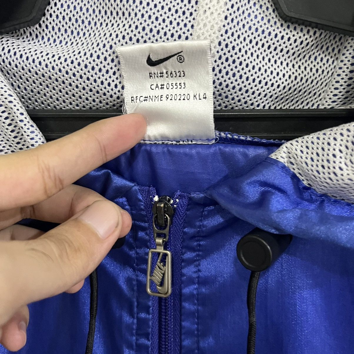 Nike Nike vintage windbreaker Size US XL / EU 56 / 4 - 3 Thumbnail
