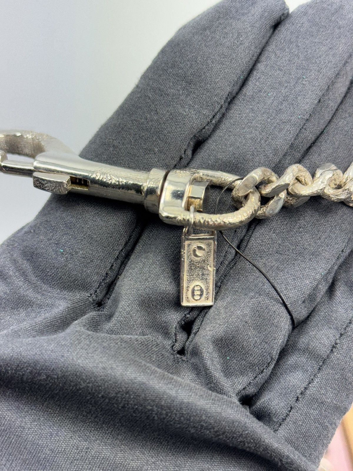 Pearls Before Swine STERLING SILVER WALLET CHAIN Size ONE SIZE - 3 Thumbnail