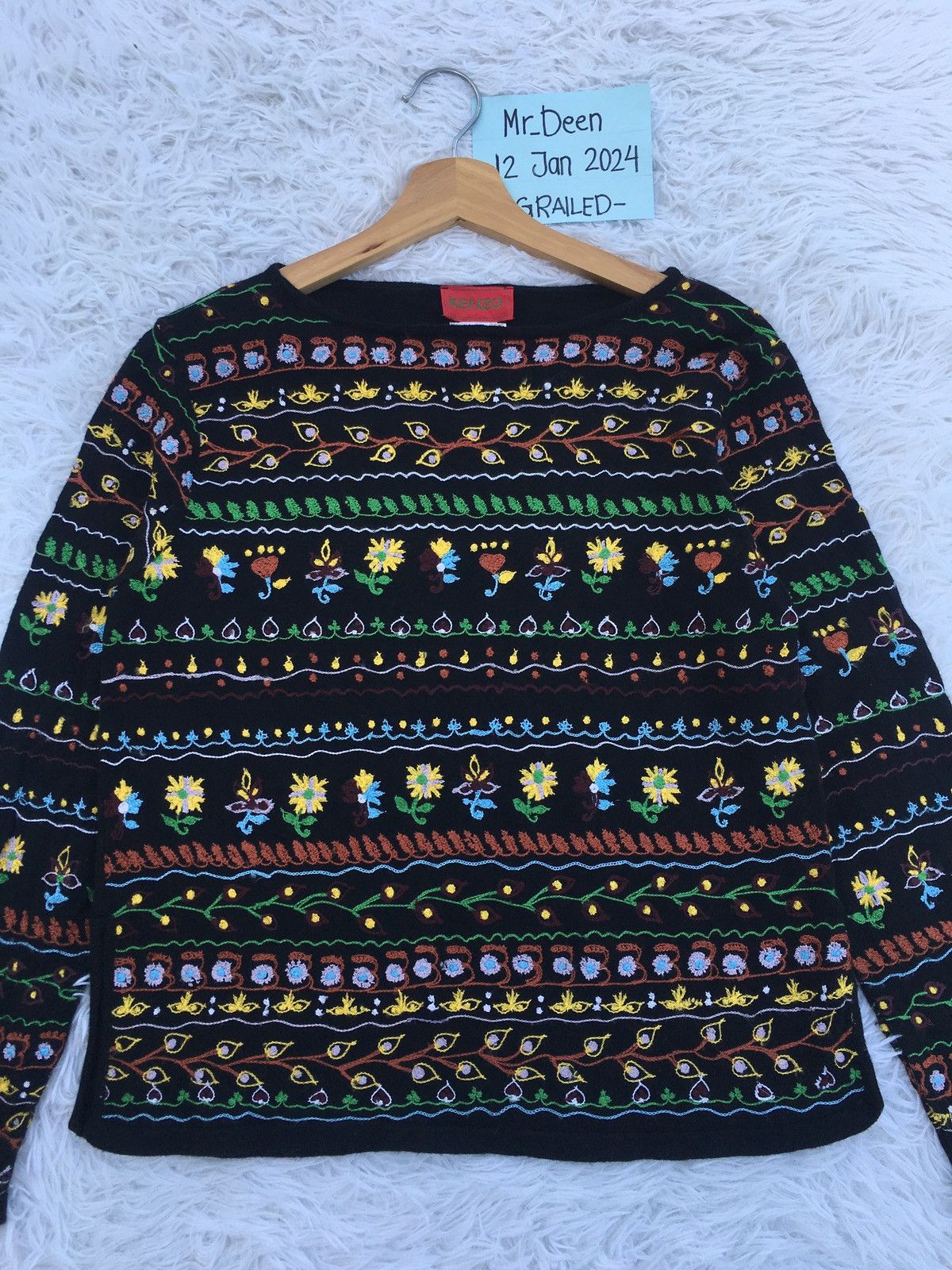 Kenzo Rare Vintage KENZO Knitwear/ Sweater Size S / US 4 / IT 40 - 5 Thumbnail