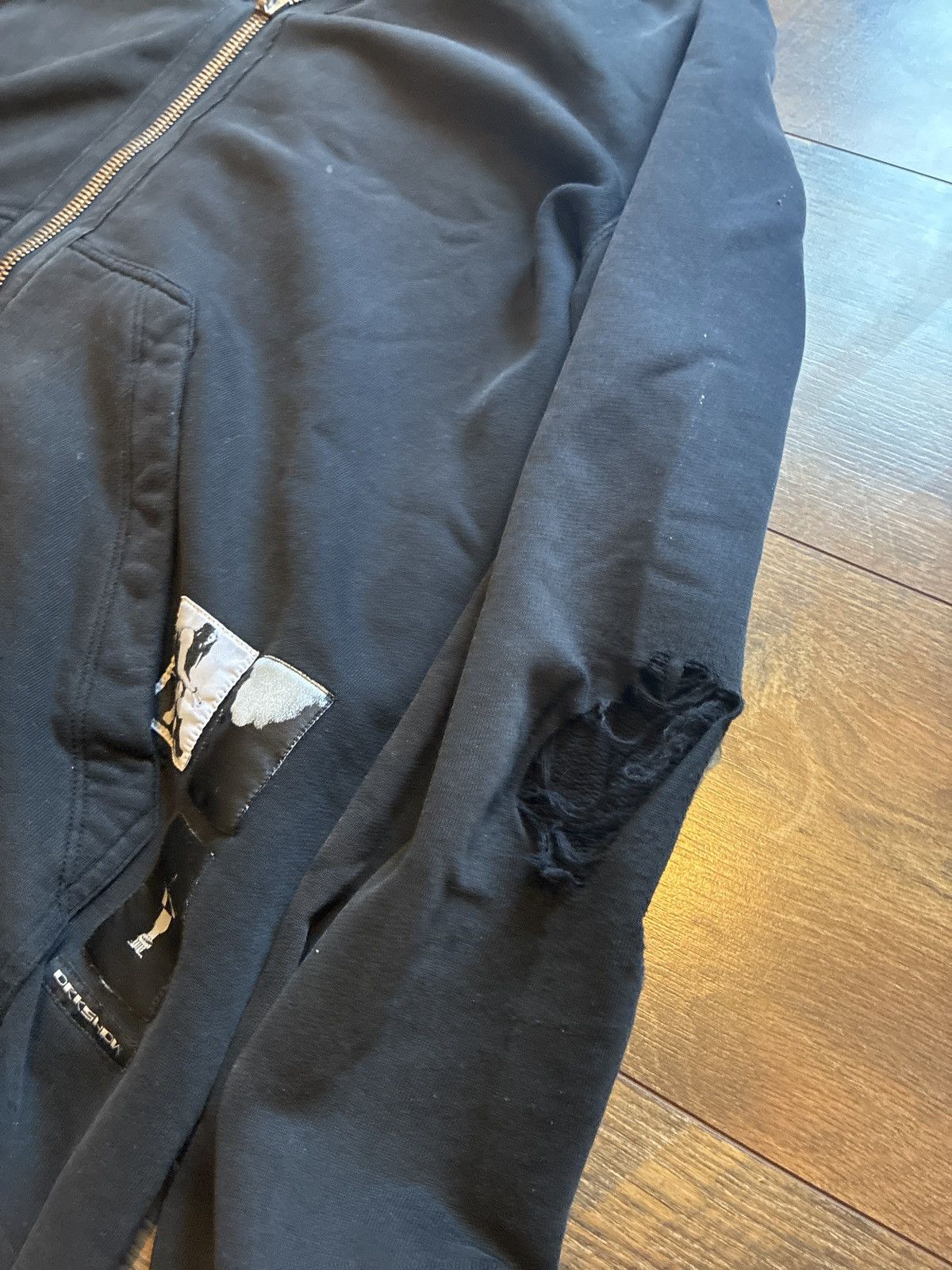 Rick Owens Rick Owens Gimp Zip Up Hoodie Size US L / EU 52-54 / 3 - 8 Thumbnail