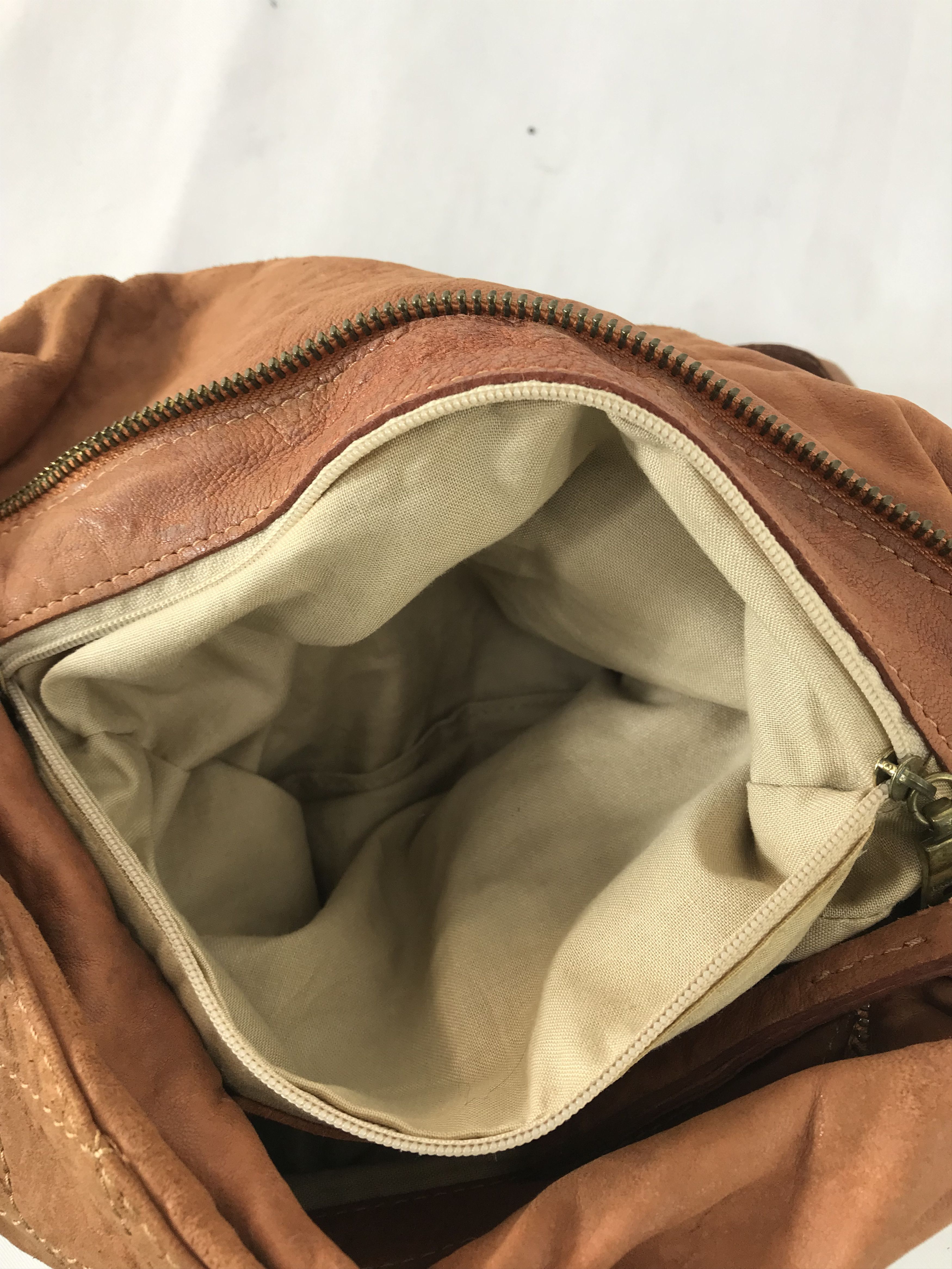 Genuine Leather Rabeanco Jacquard Brown Leather Hand Bag Size ONE SIZE - 10 Thumbnail