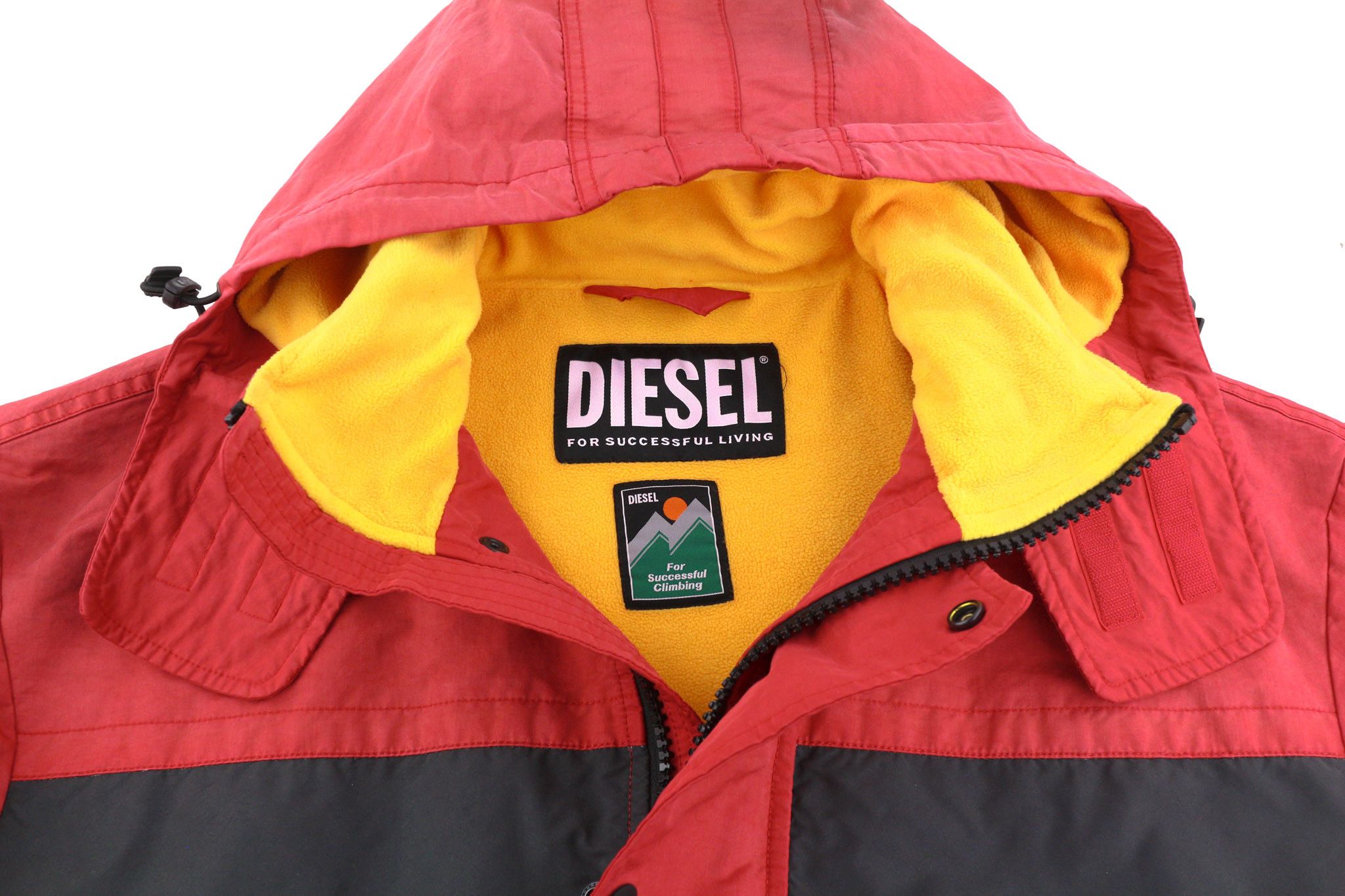 Diesel W-TRODD XL Oversized Fleece Lined Hooded Zip Jacket 40064 Size US XL / EU 56 / 4 - 5 Thumbnail
