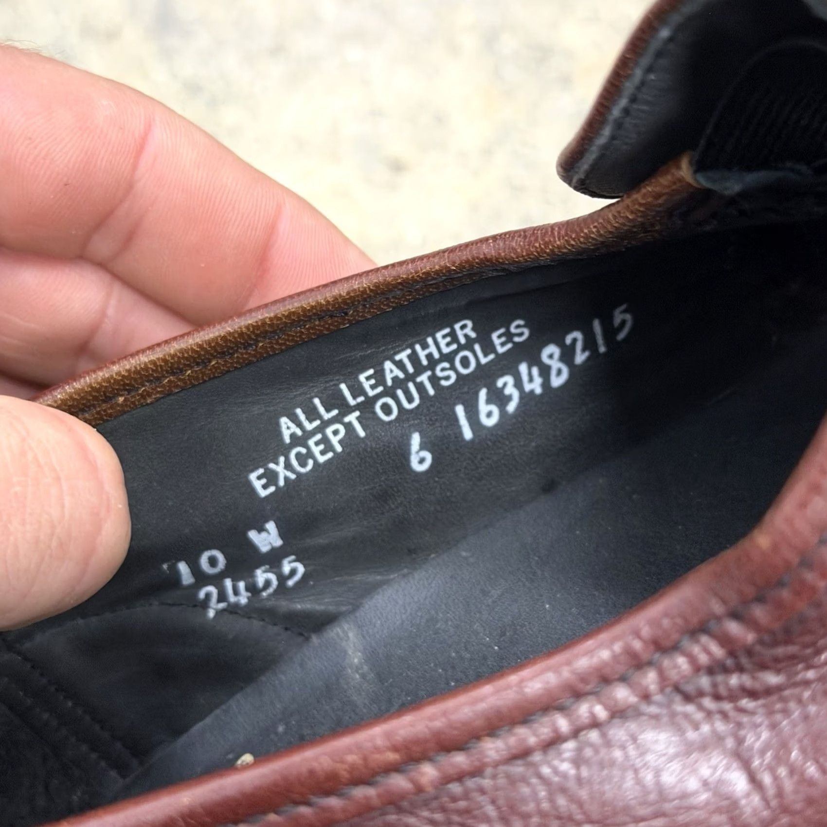 Vintage VINTAGE Hanover Penny Loafers Mens 10 Brown Leather Made in USA Ivy USA Oxford Dress Shoes Mens Brown Leather Penny Loafers Size US 9 / EU 42 - 4 Thumbnail