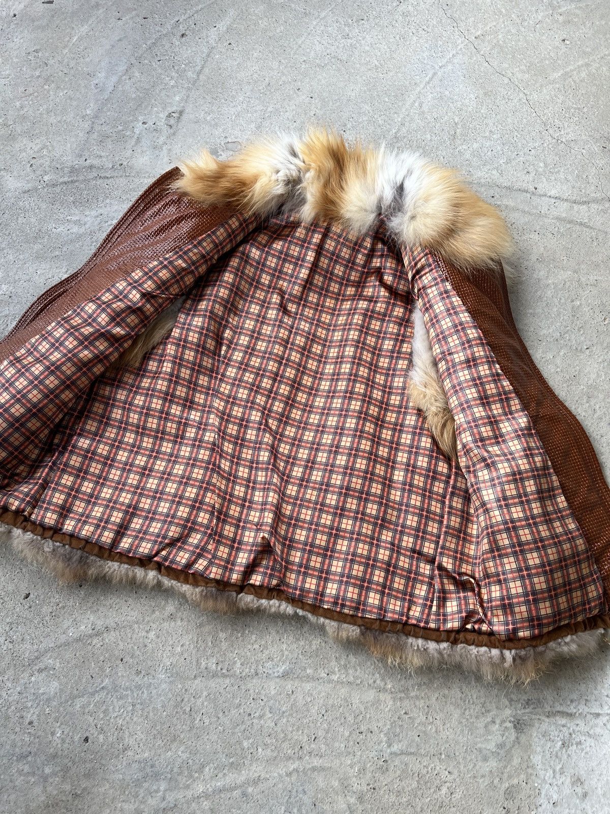 Vintage Vintage Natural FOX Fur Vest Size S / US 4 / IT 40 - 3 Thumbnail