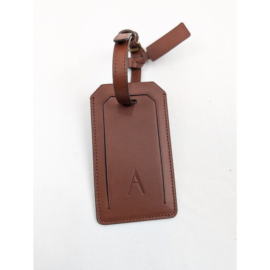 Saint Laurent Paris o1rshd1 Size : OS / Luggage Tag in Brown Size ONE SIZE - 3 Thumbnail