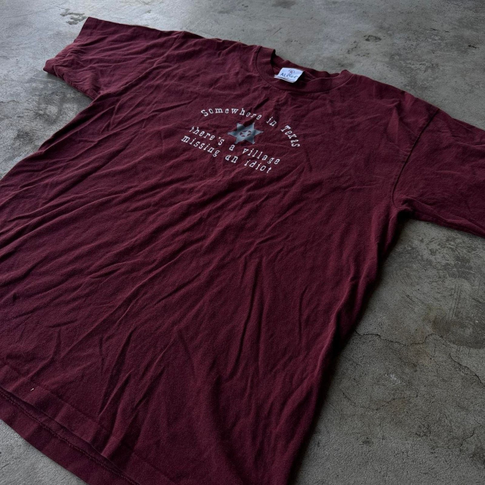 Other Vtg 90s somewhere in Texas theres a village missing a idiot Size US L / EU 52-54 / 3 - 2 Thumbnail