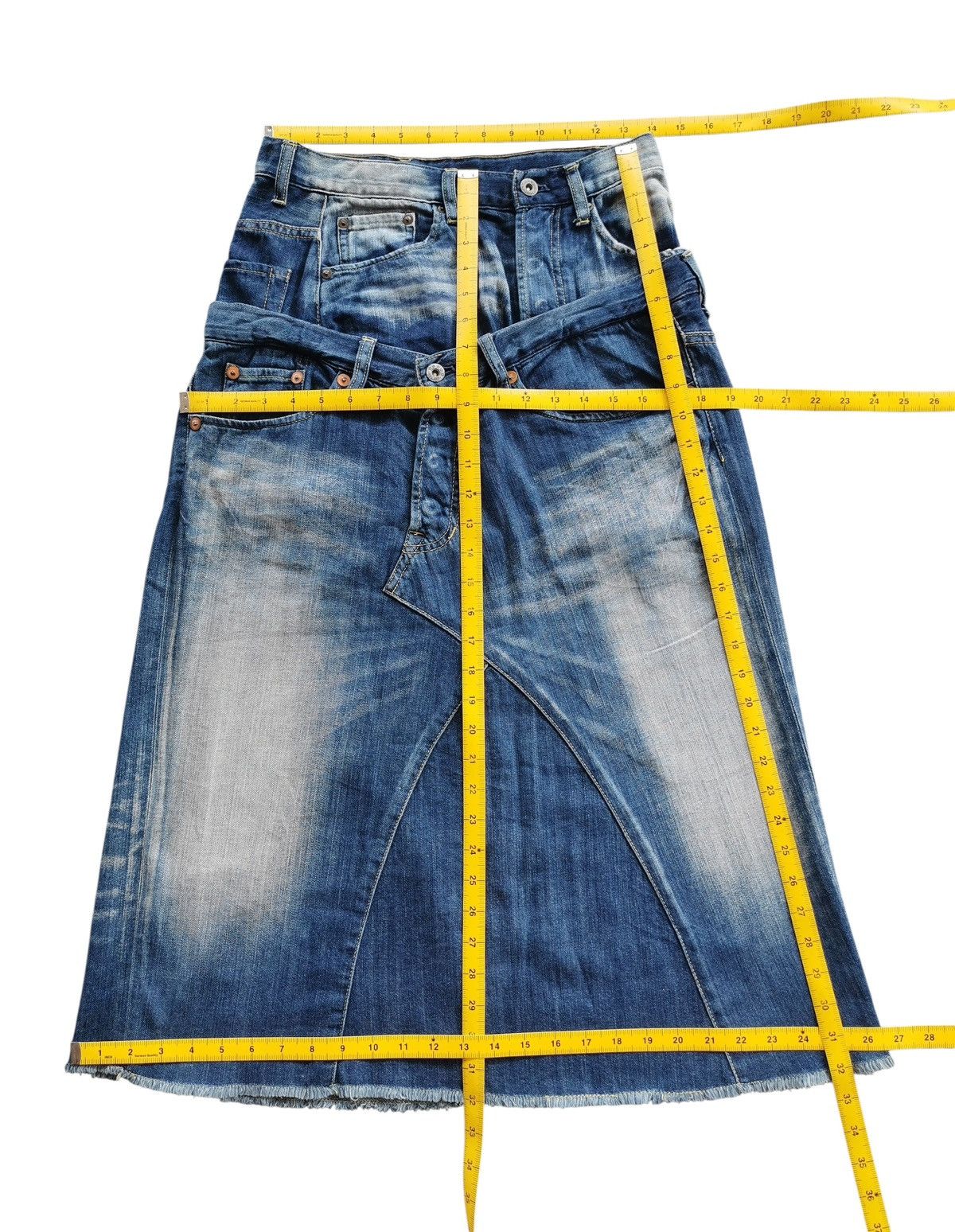 Journal Standard Journal standard double waist layered inspire junya watanabe Size 28" / US 6 / IT 42 - 4 Thumbnail